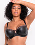 Scantilly Key to My Heart Padded Half Cup Bra Black