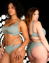 Models are wearing sizes 32G and 34HH