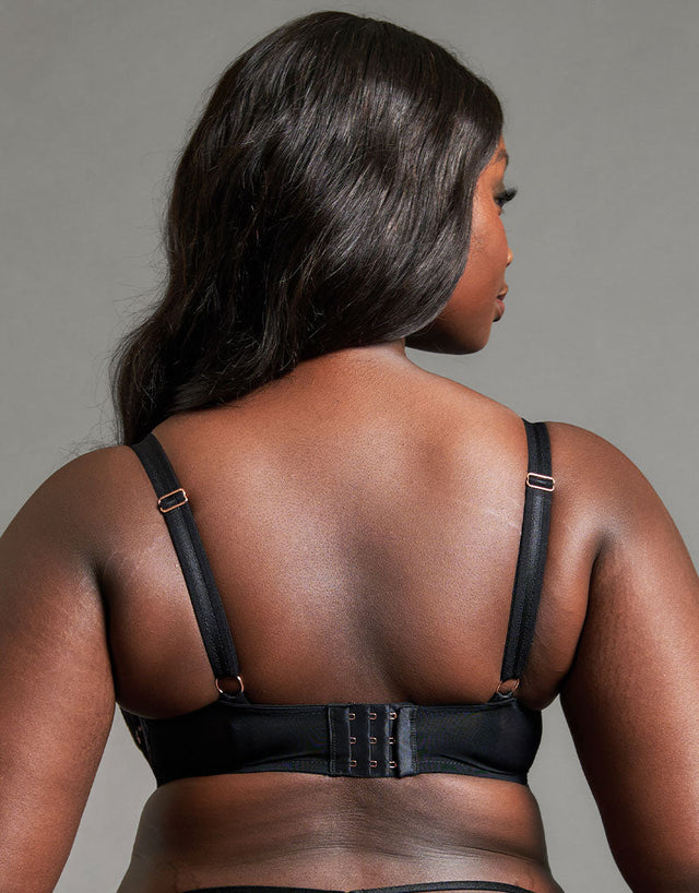 Scantilly Restraint Balcony Bra Black