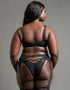Scantilly Studded Seduction Padded Half Cup Bra Black