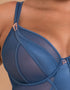 Scantilly Suspense Plunge Bodysuit French Blue
