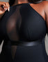Scantilly Swerve Non Wired Bodysuit Black