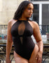 Scantilly Swerve Non Wired Bodysuit Black