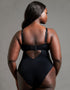 Scantilly Swerve Non Wired Bodysuit Black