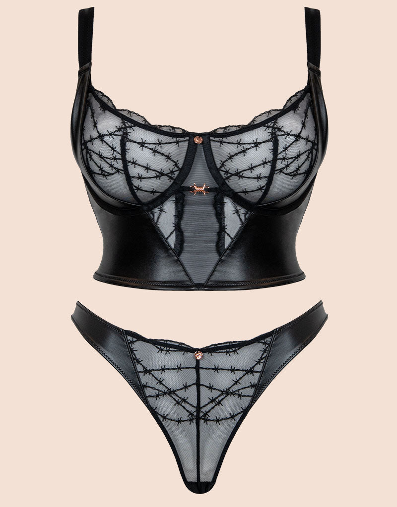 Tough Love Longline Balcony Bra