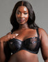 Scantilly Unbuckled Padded Half Cup Bra Black