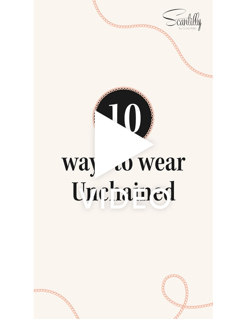 Watch the Scantilly Unchained Suspender Belt Black campaign video