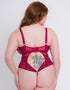 Scantilly Senses Plunge Bodysuit Cherry