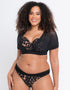 Curvy Kate Wrapsody Bandeau Bikini Top Leopard Print