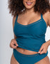 Curvy Kate First Class Tankini Top Deep Teal