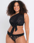 Curvy Kate Wrapsody Bandeau Bikini Top Leopard Print
