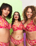 Curvy Kate Lifestyle Plunge Bra Pink Hearts