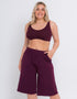 Curvy Kate Softease Cropped Pyjama Bottom Fig