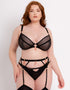 Scantilly Unchained Plunge Bra Black