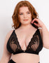 Scantilly Indulgence Bralette Black/Latte