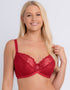 Curvy Kate Lace Daze Balcony Bra Lipstick Red