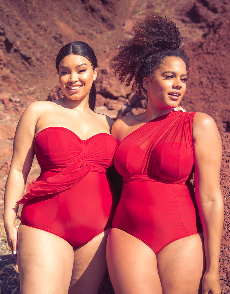 Bandeau swimsuit sales size 20