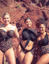Curvy Kate Wrapsody Bandeau Swimsuit Leopard Print
