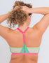 Curvy Kate Front and Centre Bralette Mint/Pink