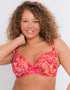 Curvy Kate Lifestyle Plunge Bra Pink Hearts