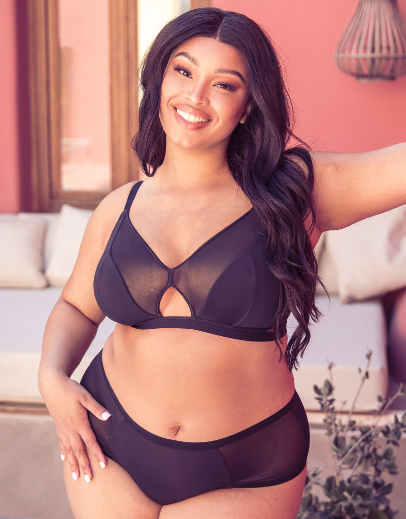 Curvy Kate Get Up and Chill Bralette Black – Curvy Kate UK