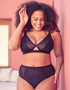 Curvy Kate Get Up and Chill Bralette Black