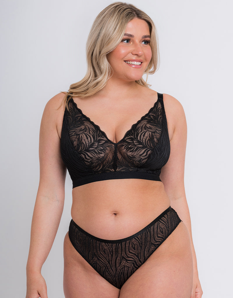 Curvy Kate Lace Daze Bralette Black – Curvy Kate UK