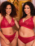 Curvy Kate Lace Daze Bralette Lipstick Red
