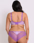 Curvy Kate Lifestyle Lace Brazilian Brief Lilac/Violet