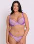 Curvy Kate Lifestyle Lace Plunge Bra Lilac/Violet
