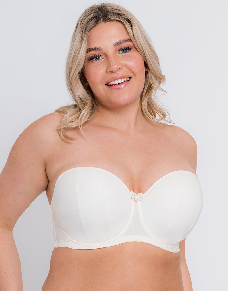 Curvy Kate Luxe Ivory Strapless Bra – Curvy Kate UK