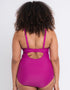 Curvy Kate Retro Sun Padded Plunge Swimsuit Orchid
