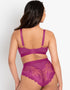 Scantilly Indulgence High Waist Brief Orchid/Latte