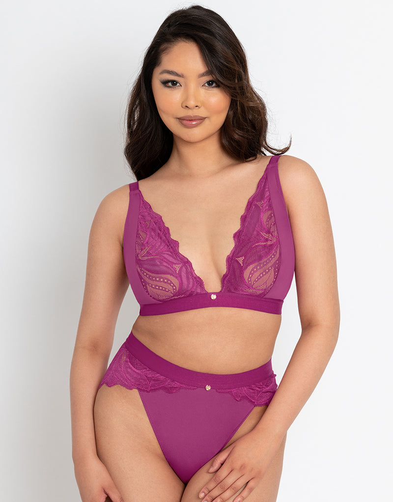 Curvy Kate, Intimates & Sleepwear, Curvy Kate Scantilly Indulgence  Bralette Redlatte St11