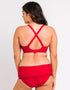 Curvy Kate First Class Balcony Bikini Top Red