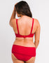 Curvy Kate First Class Balcony Bikini Top Red