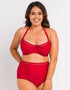 Curvy Kate First Class Balcony Bikini Top Red