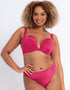 Curvy Kate Superplunge Kiss Padded Plunge Bra Hot Pink