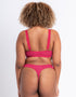 Curvy Kate Superplunge Kiss Padded Plunge Bra Hot Pink