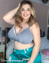 @itslaurenedgex models our Curvy Kate In My Dreams Bralette Grey/Peach