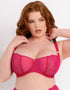Scantilly Authority Balcony Bra Hot Pink