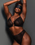 Scantilly Rules of Distraction Blindfold Black