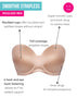 Curvy Kate Smoothie Strapless Moulded Bra Latte